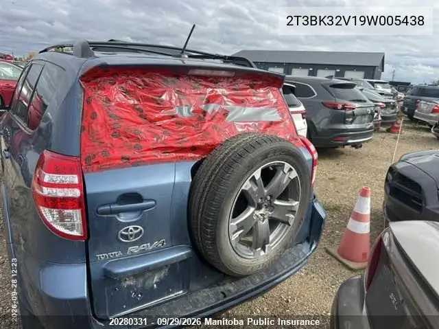 2009 TOYOTA RAV 4 VIN 2T3BK32V19W005438 — фото 6