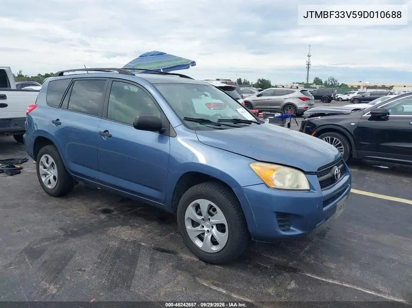 TOYOTA RAV 4 2009, VIN JTMBF33V59D010688