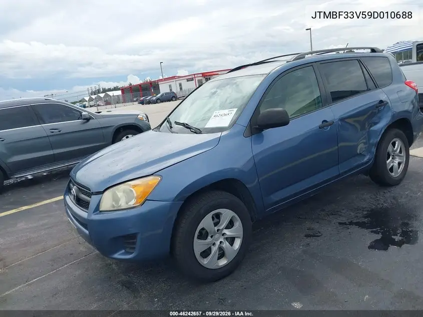 2009 TOYOTA RAV 4 VIN JTMBF33V59D010688 — фото 2