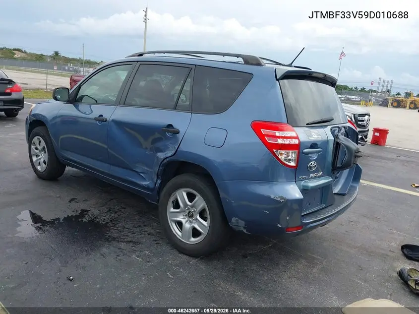 2009 TOYOTA RAV 4 VIN JTMBF33V59D010688 — фото 3