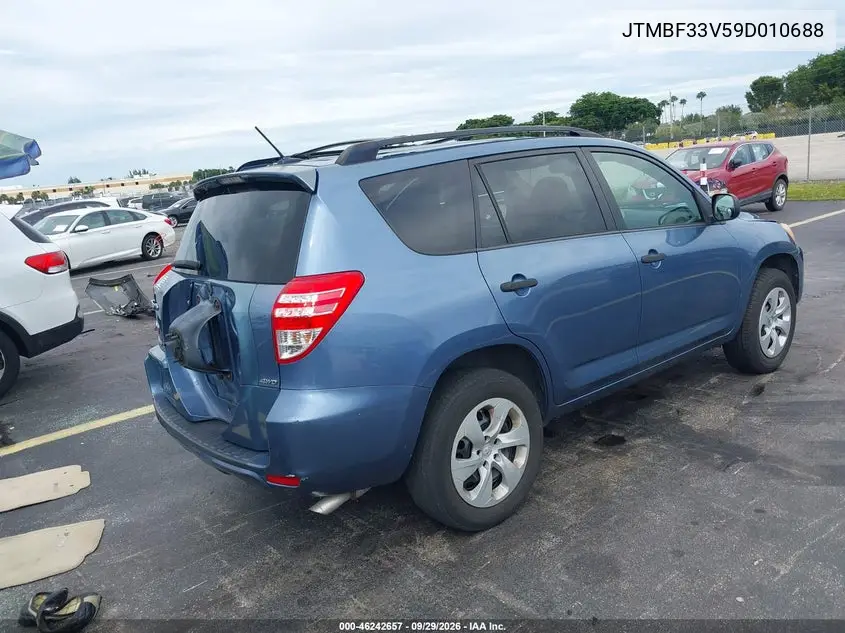 2009 TOYOTA RAV 4 VIN JTMBF33V59D010688 — фото 4
