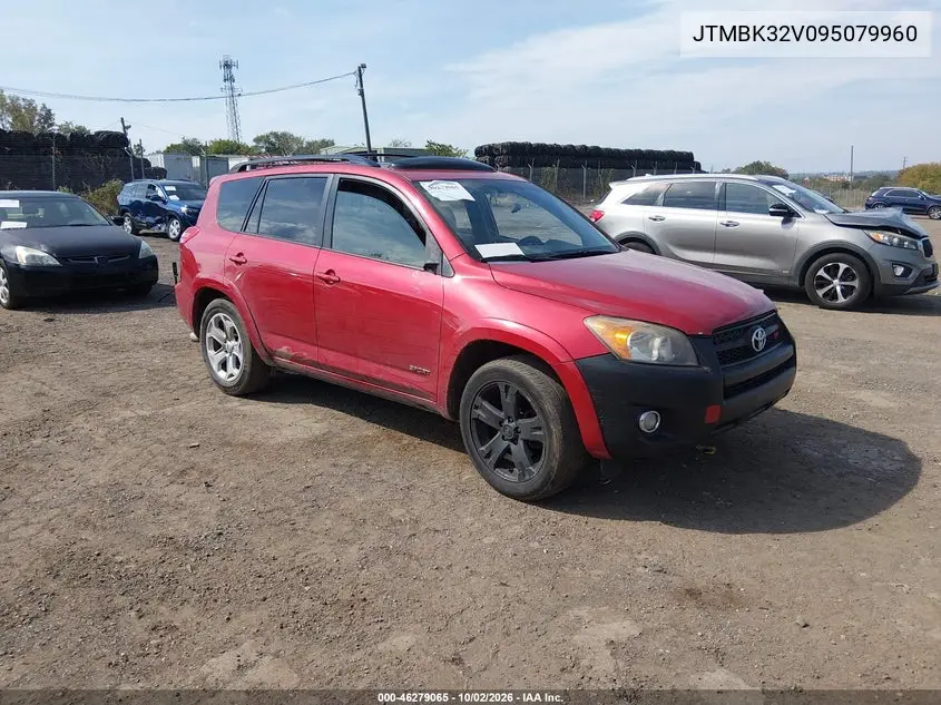 TOYOTA RAV 4 2009, VIN JTMBK32V095079960