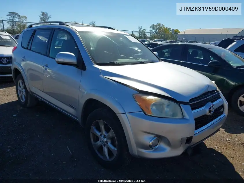 TOYOTA RAV 4 2009, VIN JTMZK31V69D000409