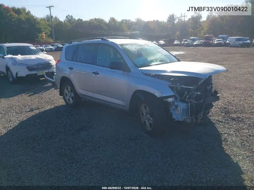 TOYOTA RAV 4 2009, VIN JTMBF33V09D010422
