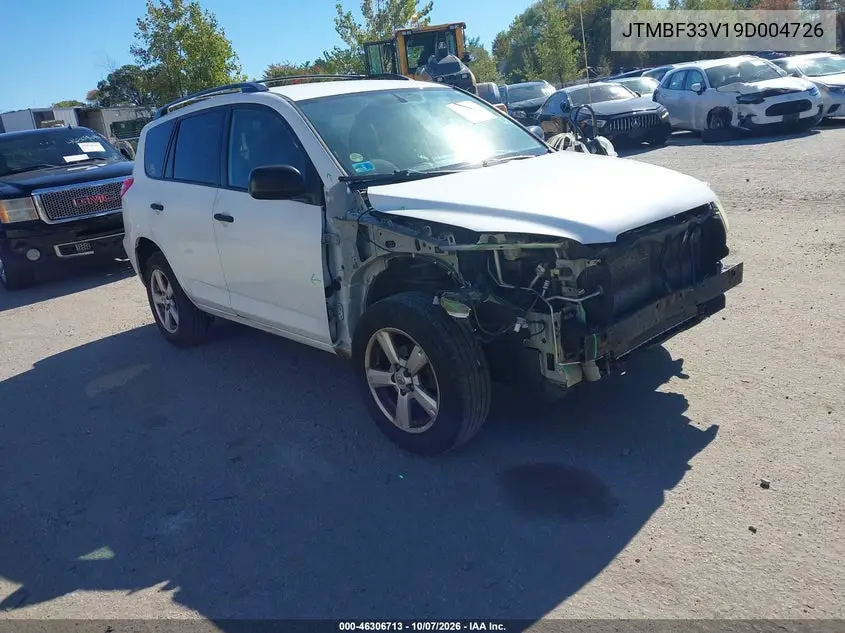 TOYOTA RAV 4 2009, VIN JTMBF33V19D004726