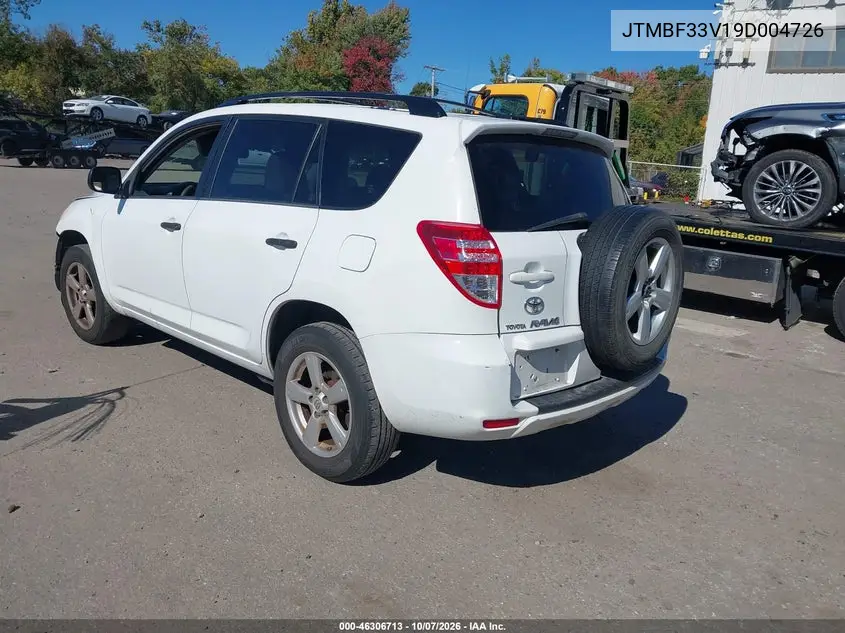 2009 TOYOTA RAV 4 VIN JTMBF33V19D004726 — фото 3