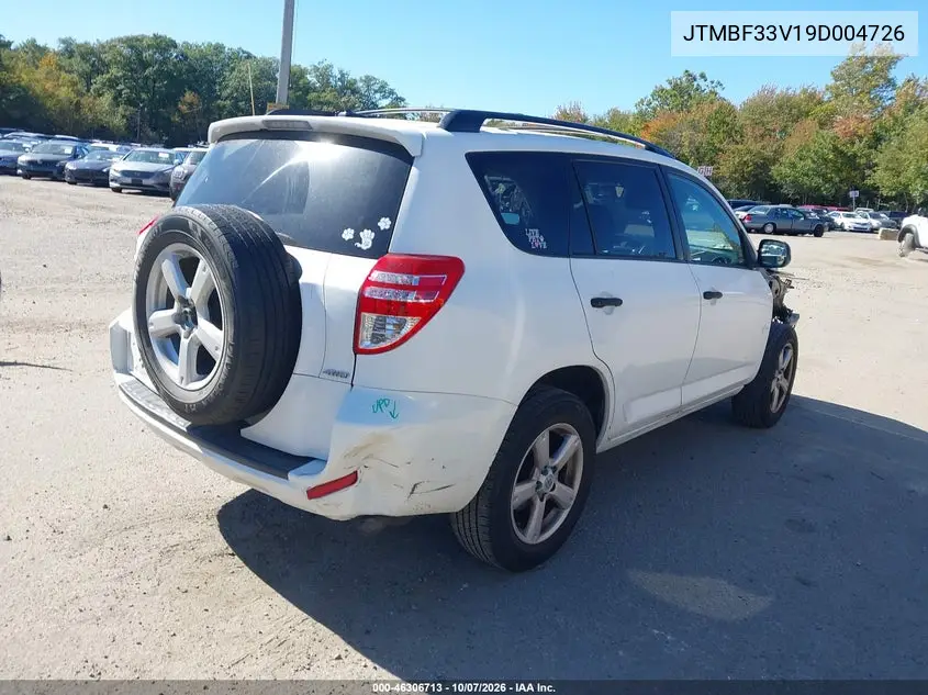 2009 TOYOTA RAV 4 VIN JTMBF33V19D004726 — фото 4