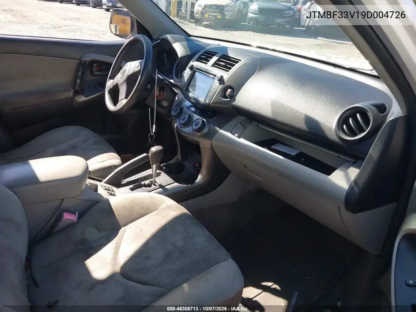 2009 TOYOTA RAV 4 VIN JTMBF33V19D004726 — фото 5