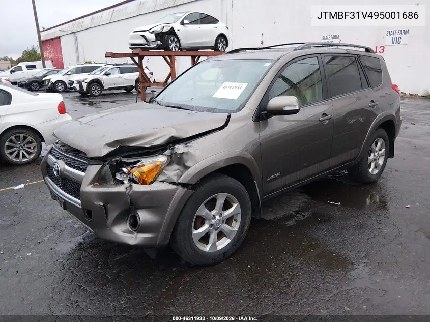 2009 TOYOTA RAV 4 VIN JTMBF31V495001686 — фото 2