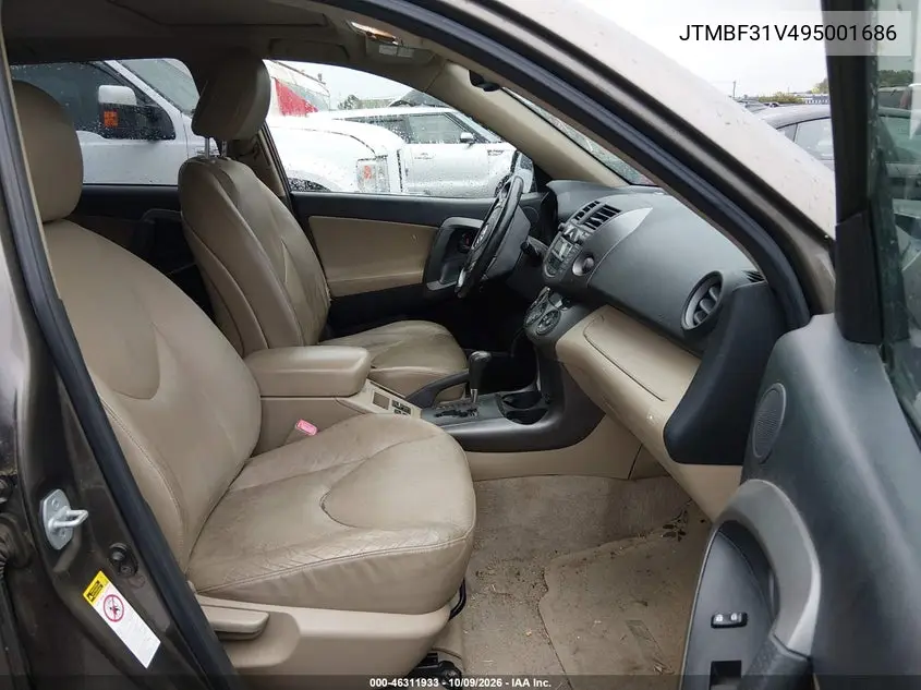 2009 TOYOTA RAV 4 VIN JTMBF31V495001686 — фото 5