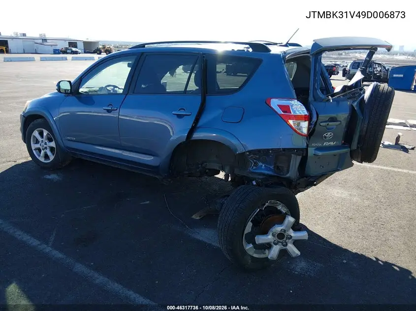 2009 TOYOTA RAV 4 VIN JTMBK31V49D006873 — фото 3
