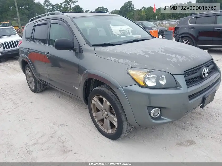 TOYOTA RAV 4 2009, VIN JTMBF32V09D016769