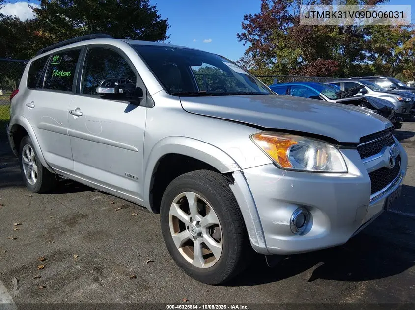TOYOTA RAV 4 2009, VIN JTMBK31V09D006031