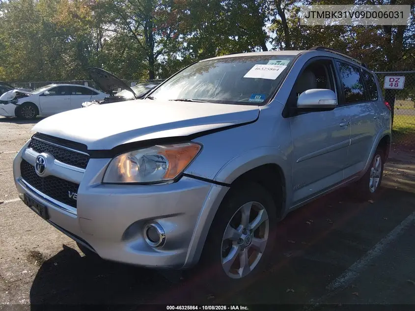 2009 TOYOTA RAV 4 VIN JTMBK31V09D006031 — фото 2