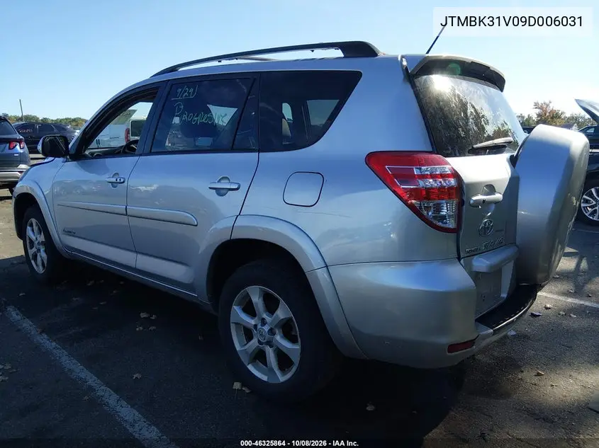 2009 TOYOTA RAV 4 VIN JTMBK31V09D006031 — фото 3