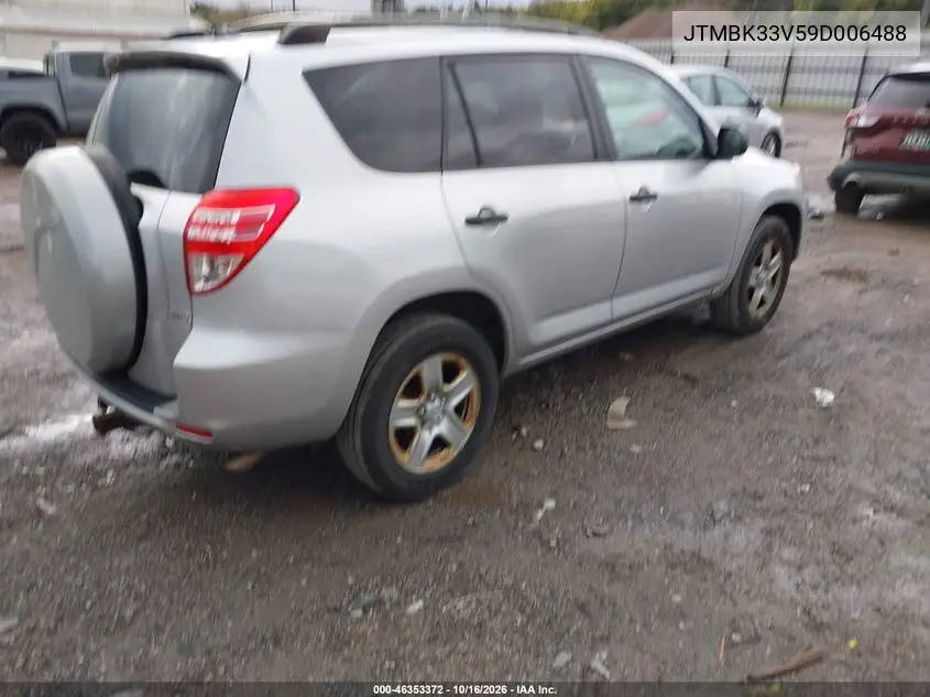 2009 TOYOTA RAV 4 VIN JTMBK33V59D006488 — фото 4