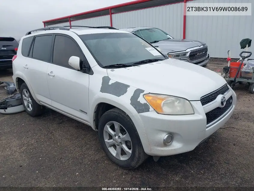 TOYOTA RAV 4 2009, VIN 2T3BK31V69W008689