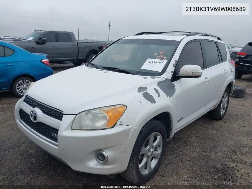 2009 TOYOTA RAV 4 VIN 2T3BK31V69W008689 — фото 2