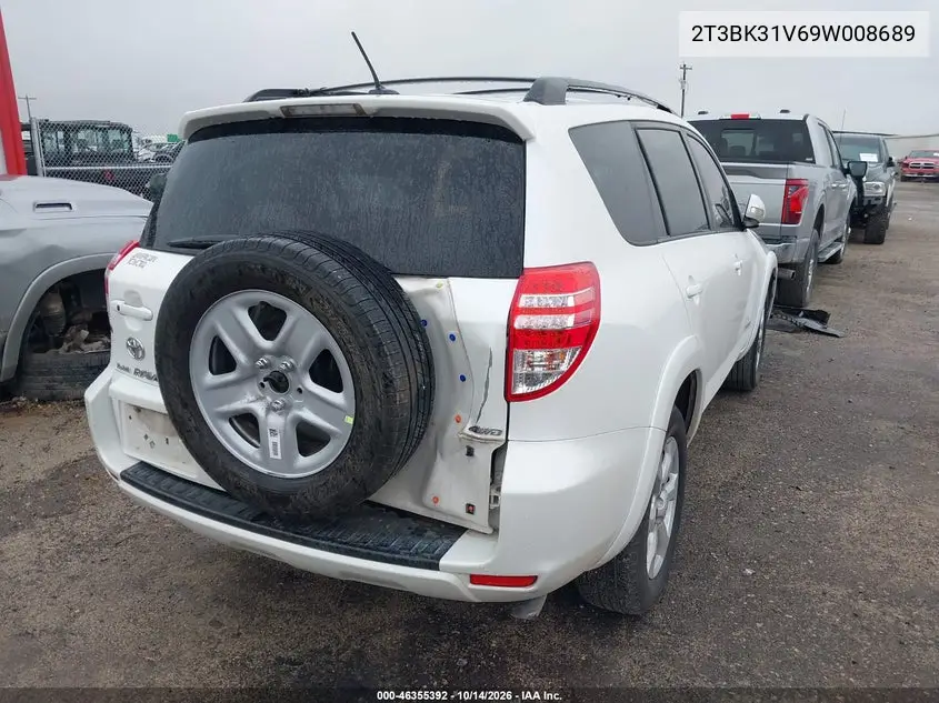 2009 TOYOTA RAV 4 VIN 2T3BK31V69W008689 — фото 4