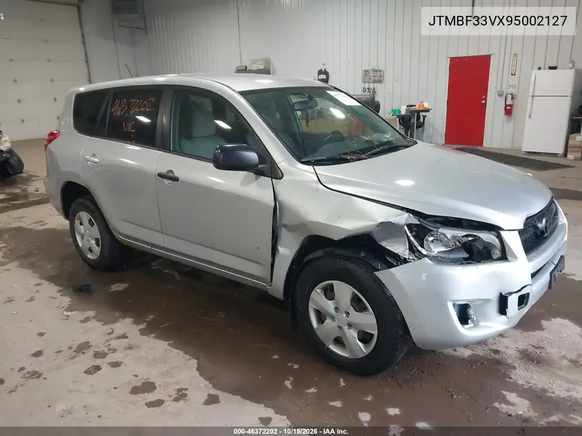 TOYOTA RAV 4 2009, VIN JTMBF33VX95002127