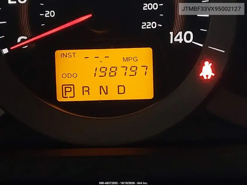 2009 TOYOTA RAV 4 VIN JTMBF33VX95002127 — фото 15
