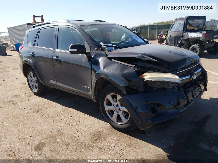 TOYOTA RAV 4 2009, VIN JTMBK31V69D001884