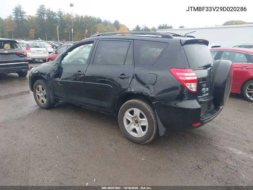 2009 TOYOTA RAV 4 VIN JTMBF33V29D020286 — фото 3