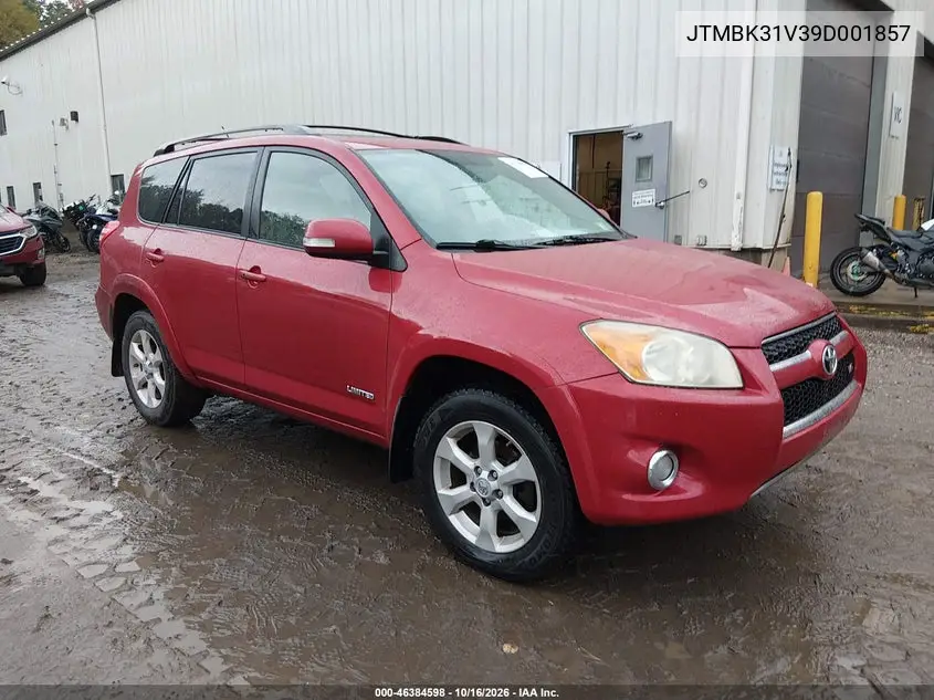 TOYOTA RAV 4 2009, VIN JTMBK31V39D001857