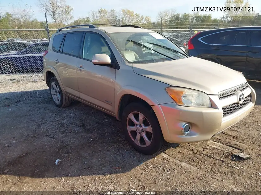 TOYOTA RAV 4 2009, VIN JTMZK31V295024121
