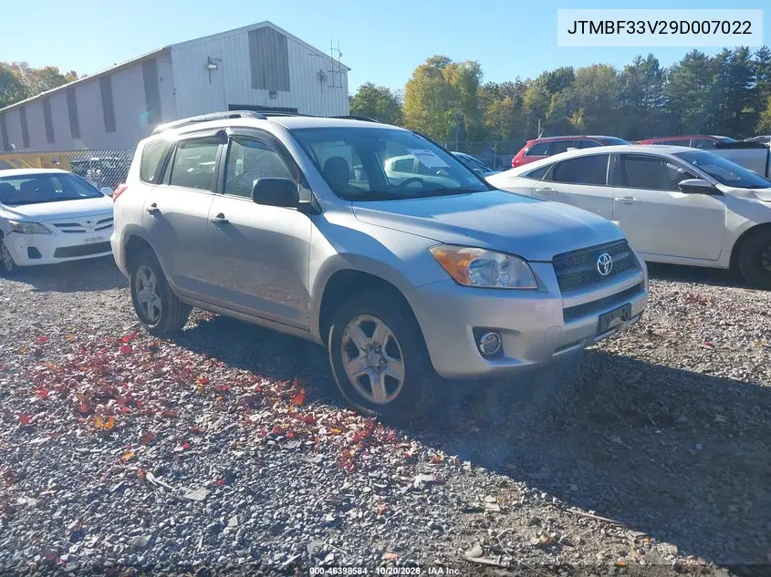 TOYOTA RAV 4 2009, VIN JTMBF33V29D007022