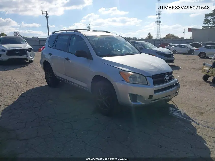 TOYOTA RAV 4 2009, VIN JTMBK33V495071648