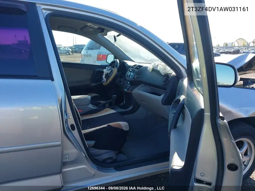 2010 TOYOTA RAV 4 VIN 2T3ZF4DV1AW031161 — фото 5