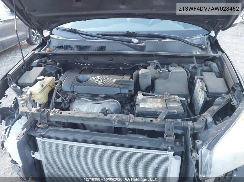 2010 TOYOTA RAV 4 VIN 2T3WF4DV7AW028462 — фото 10