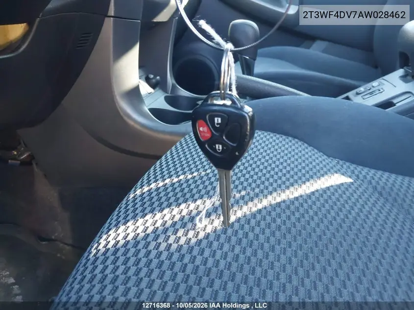 2010 TOYOTA RAV 4 VIN 2T3WF4DV7AW028462 — фото 11