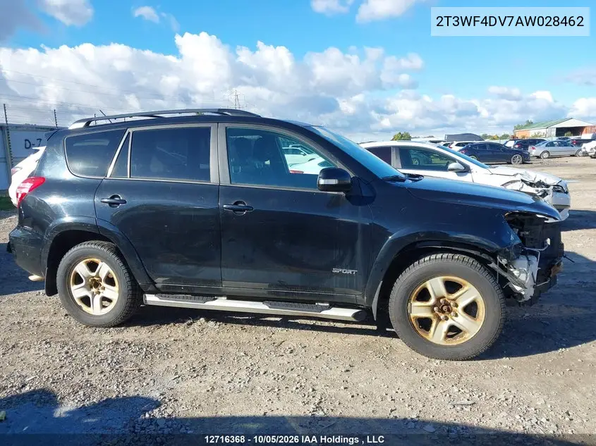 2010 TOYOTA RAV 4 VIN 2T3WF4DV7AW028462 — фото 14