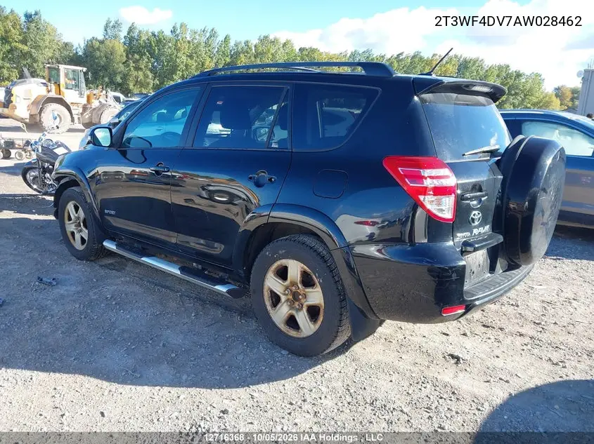2010 TOYOTA RAV 4 VIN 2T3WF4DV7AW028462 — фото 3