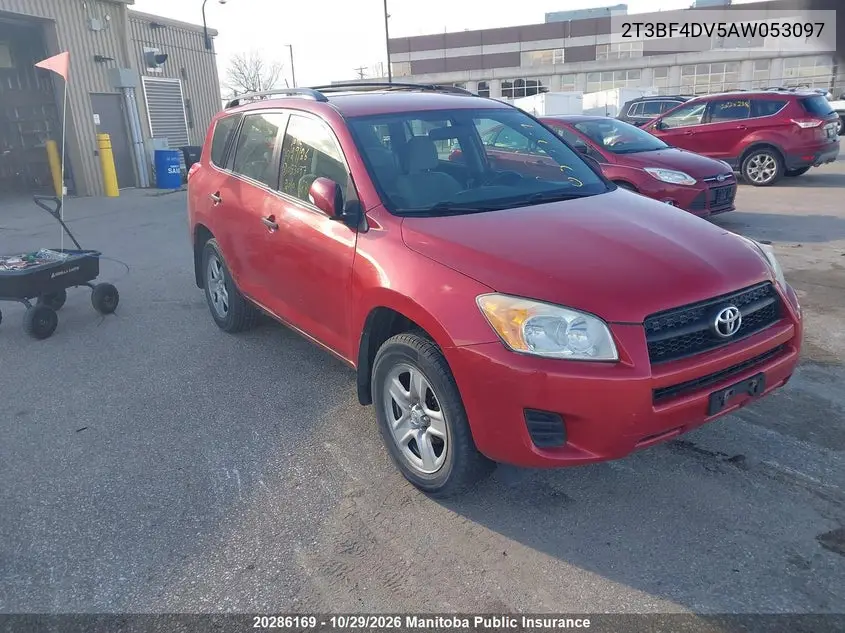 TOYOTA RAV 4 2010, VIN 2T3BF4DV5AW053097