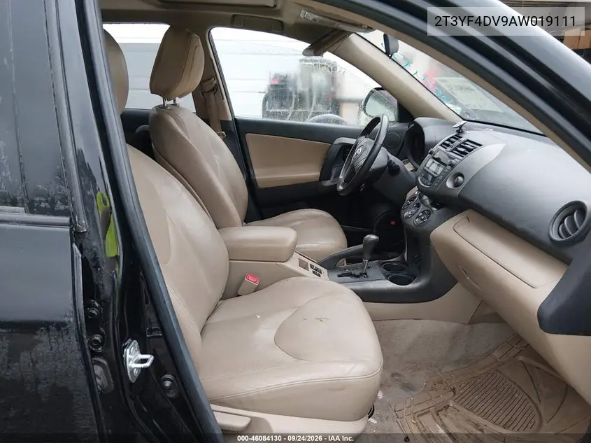 2010 TOYOTA RAV 4 VIN 2T3YF4DV9AW019111 — фото 5