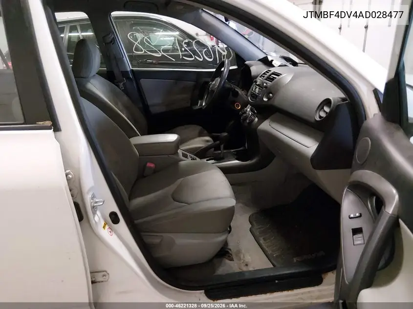 2010 TOYOTA RAV 4 VIN JTMBF4DV4AD028477 — фото 5