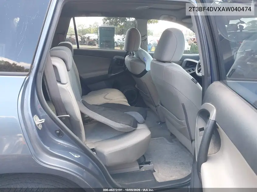 2010 TOYOTA RAV 4 VIN 2T3BF4DVXAW040474 — фото 8