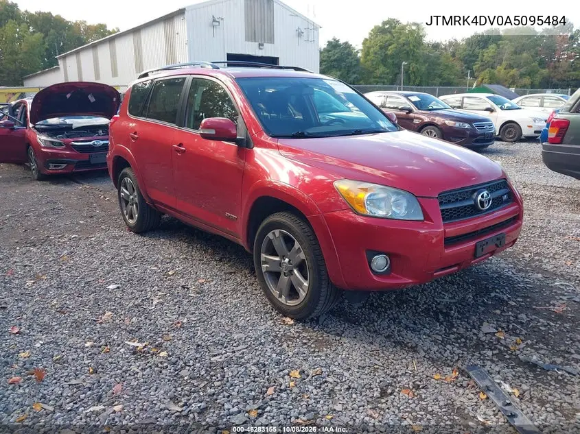 TOYOTA RAV 4 2010, VIN JTMRK4DV0A5095484