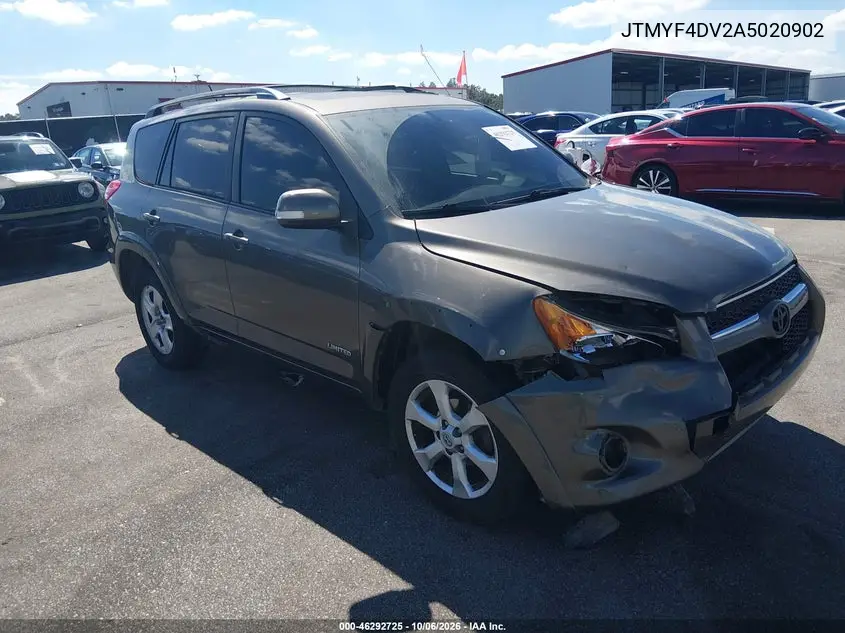 TOYOTA RAV 4 2010, VIN JTMYF4DV2A5020902