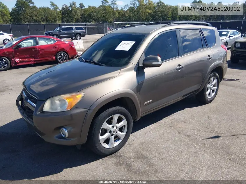 2010 TOYOTA RAV 4 VIN JTMYF4DV2A5020902 — фото 2