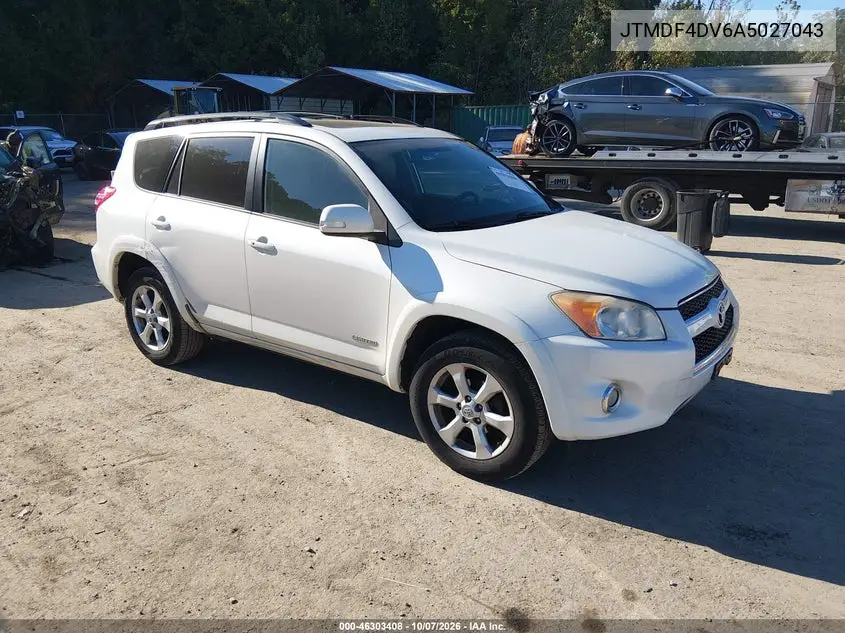 TOYOTA RAV 4 2010, VIN JTMDF4DV6A5027043