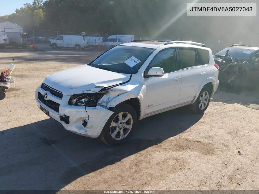 2010 TOYOTA RAV 4 VIN JTMDF4DV6A5027043 — фото 2