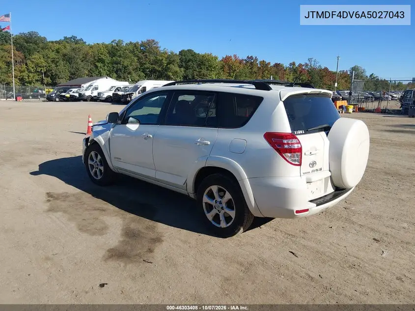 2010 TOYOTA RAV 4 VIN JTMDF4DV6A5027043 — фото 3