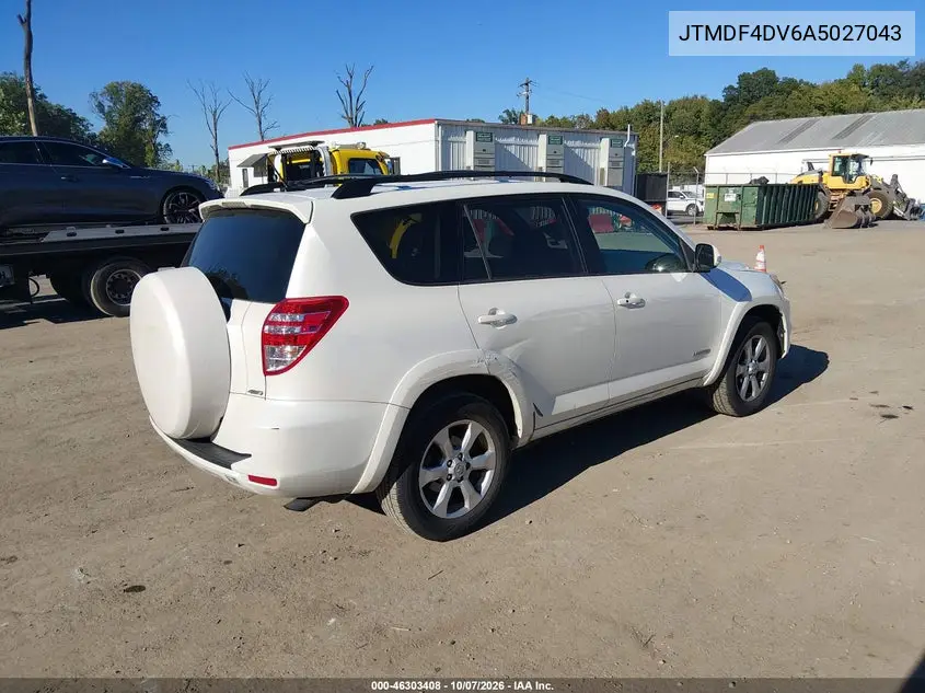 2010 TOYOTA RAV 4 VIN JTMDF4DV6A5027043 — фото 4