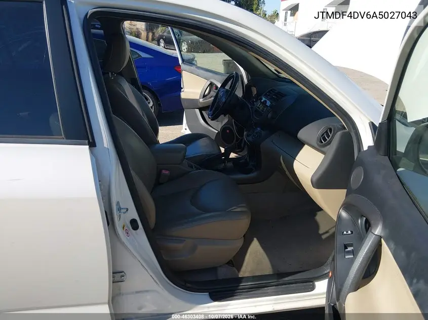 2010 TOYOTA RAV 4 VIN JTMDF4DV6A5027043 — фото 5