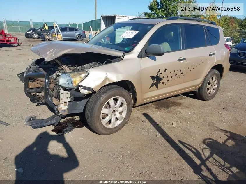 2010 TOYOTA RAV 4 VIN 2T3JF4DV7AW026558 — фото 2