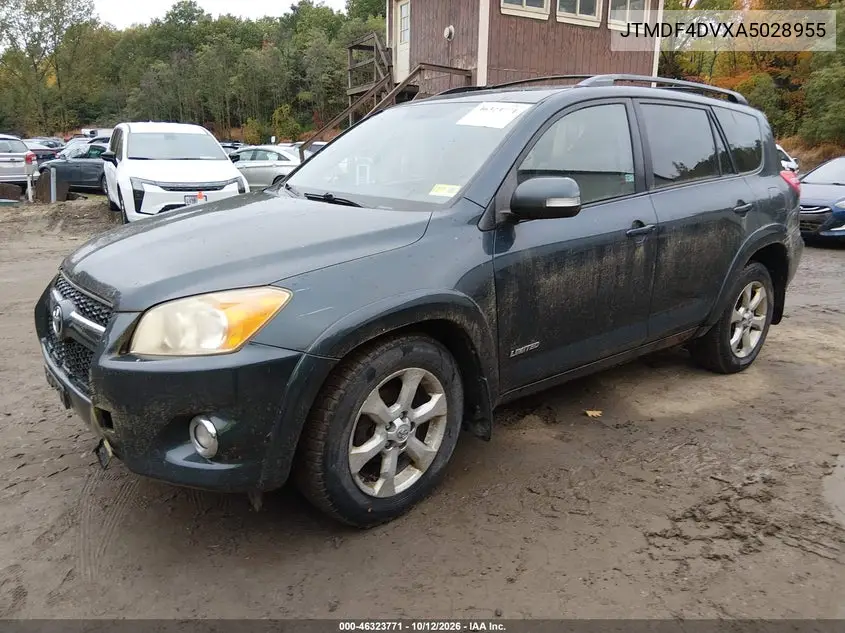 2010 TOYOTA RAV 4 VIN JTMDF4DVXA5028955 — фото 2